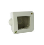 Frontale Custodia Esterna 2 Moduli IP40 Sandasdon Compatibile Matix