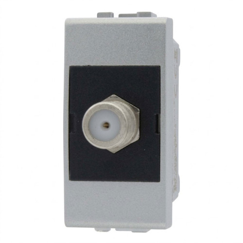 Presa TV-SAT Connettore F a Vite Tech SANDASDON Style SD42002D-2T Vista Frontale