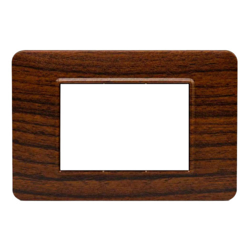 Placca Decorativa 3 Moduli Radica Effetto Legno Sandasdon Urban SD78003-6 Vista Frontale