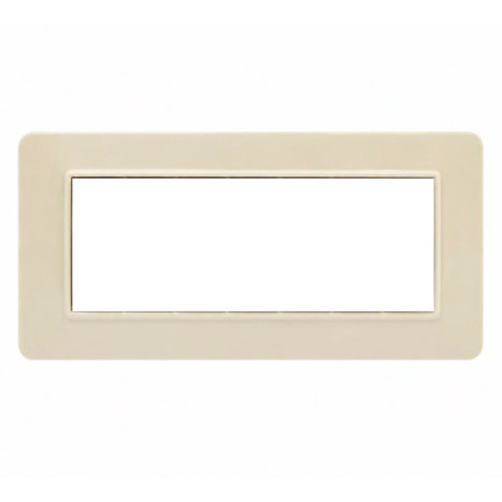 Placca Decorativa 7 Moduli Sabbia Avorio Chiaro Sandasdon Urban SD78007-10 Vista Frontale