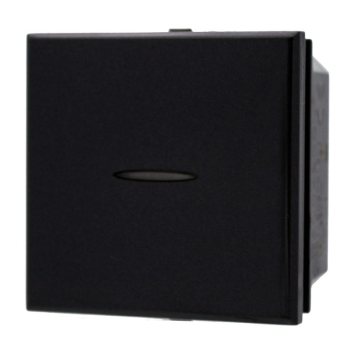 Interruttore Assiale 1P 16AX 2M Nero Evolution SD20011-1 | Compatibile con BTicino Axolute