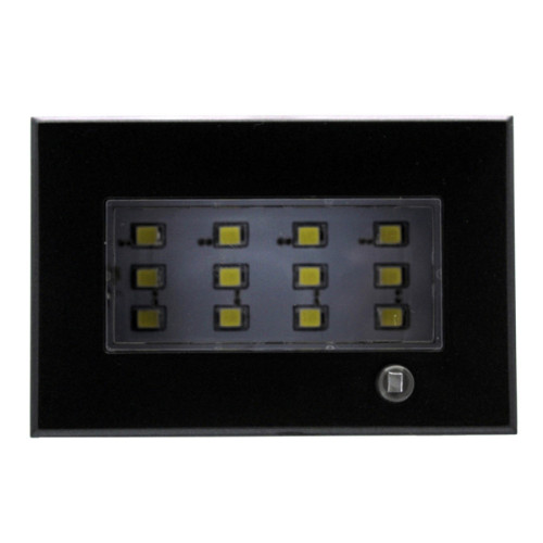 Lampada LED Segnapasso 3 Moduli Nero Sandasdon Evolution Compatibile BTicino Axolute