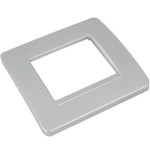 Vista Dettaglio Placca Classic 2 Moduli Silver Sandasdon SD68002-7