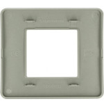 Vista Posteriore Clip Aggancio Placca 2 Moduli Sandasdon SD68002